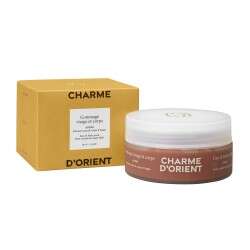 Soin bien-être Gommage corps et visage - Cristaux de roses & coque d'argan - Aores 200g