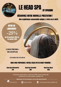 Vignette de l'acutalité NOUVEAUTÉ - LE HEAD SPA BY SPACIUM