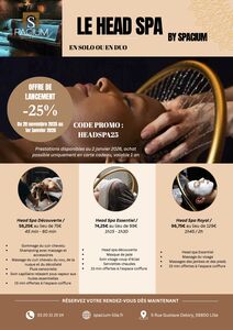 Vignette de l'acutalité NOUVEAUTÉ - LE HEAD SPA BY SPACIUM